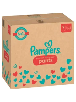 Pampers Premium Protection Pants Größe 7, 123 Windeln, 15kg+
