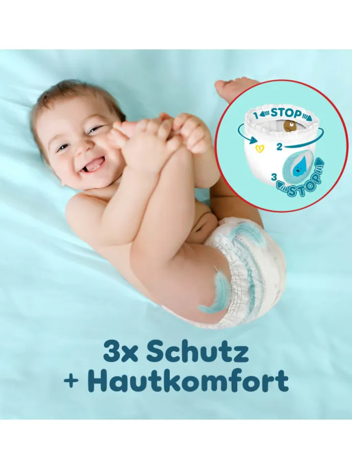 Pampers Premium Protection Pants Größe 4, 168 Windeln, 9kg-15kg