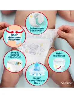 Pampers Premium Protection Pants Größe 6, 132 Windeln, 13kg-19kg