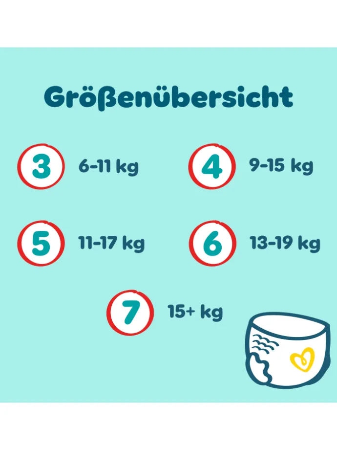 Pampers Premium Protection Pants Größe 3, 192 Windeln, 6kg-11kg