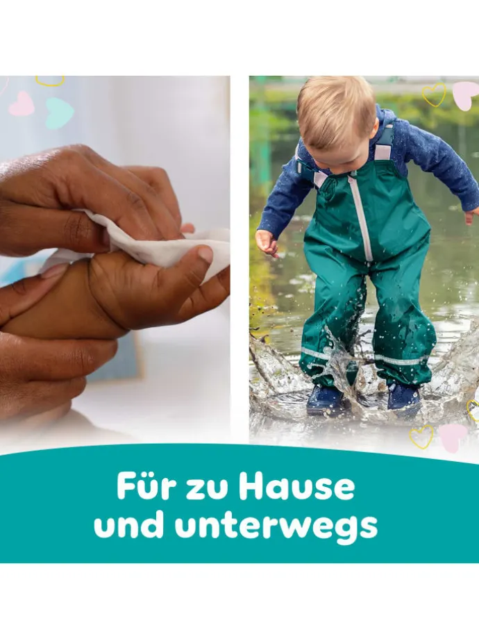 Pampers Sensitive Feuchttücher 15 Packungen = 1200 Feuchttücher