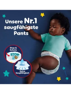 Pampers Night Pants Größe 4, 180 Windeln, 9kg-15kg