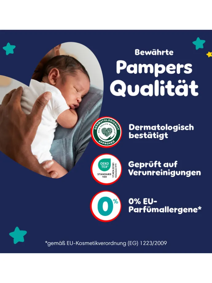 Pampers Night Pants Größe 4, 180 Windeln, 9kg-15kg