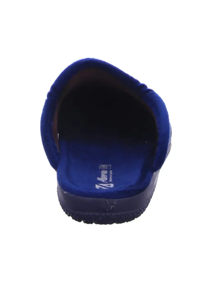 Pantoffel in blau