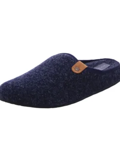 Pantoffel in blau