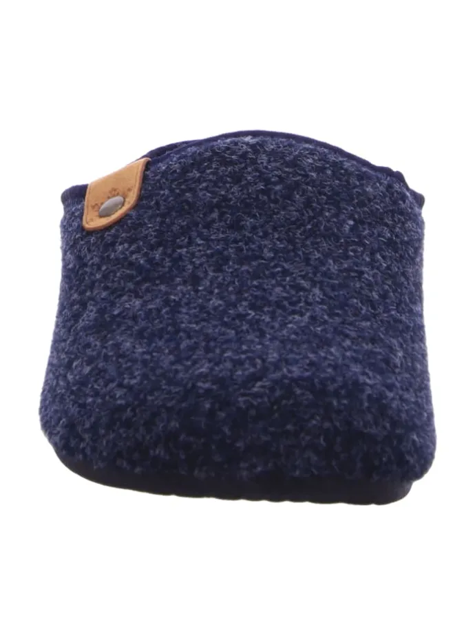 Pantoffel in blau