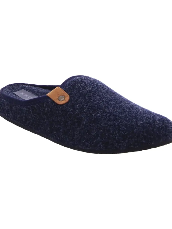 Pantoffel in blau