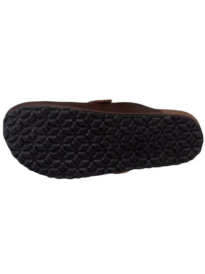 Pantolette "Bioline Clog" in Braun
