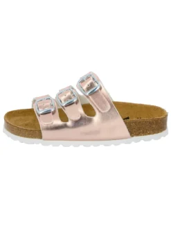 Pantolette "Bioline Kids Shine" in Rosa