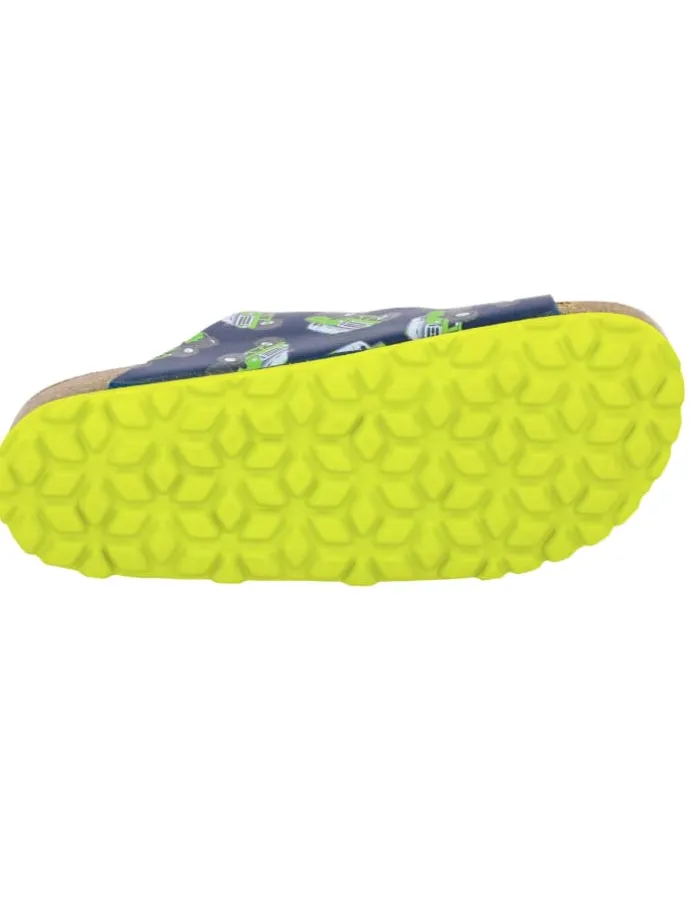 Pantolette "Bioline Motru" in Blau