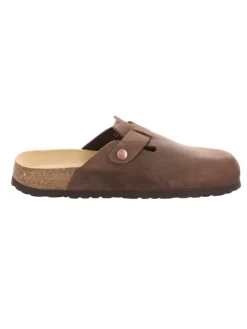 Pantolette Clogs Tieffußbett Habana in braun