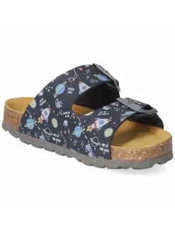Pantolette in blau
