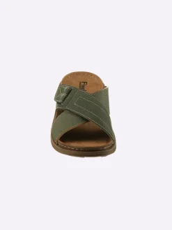 Pantolette in khaki