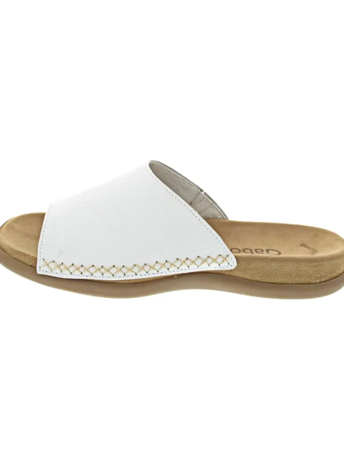 Pantolette Weiß