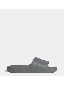 Pantoletten "Adilette Aqua" in Grau