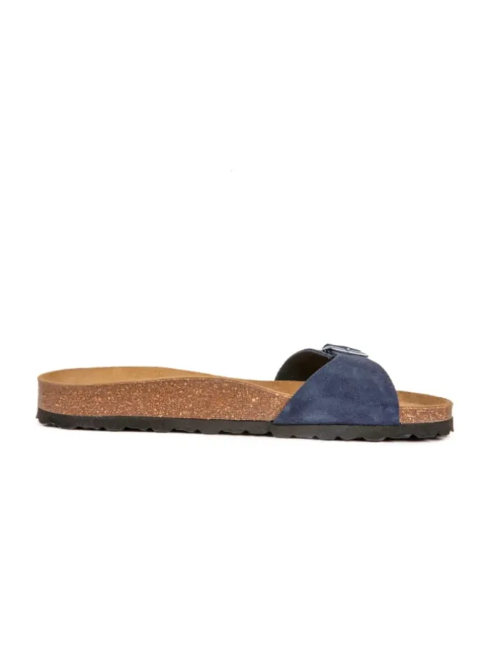 Pantoletten BARTON in blau