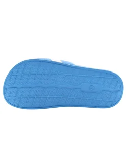 Pantoletten in Blau