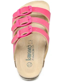 Pantoletten in Pink