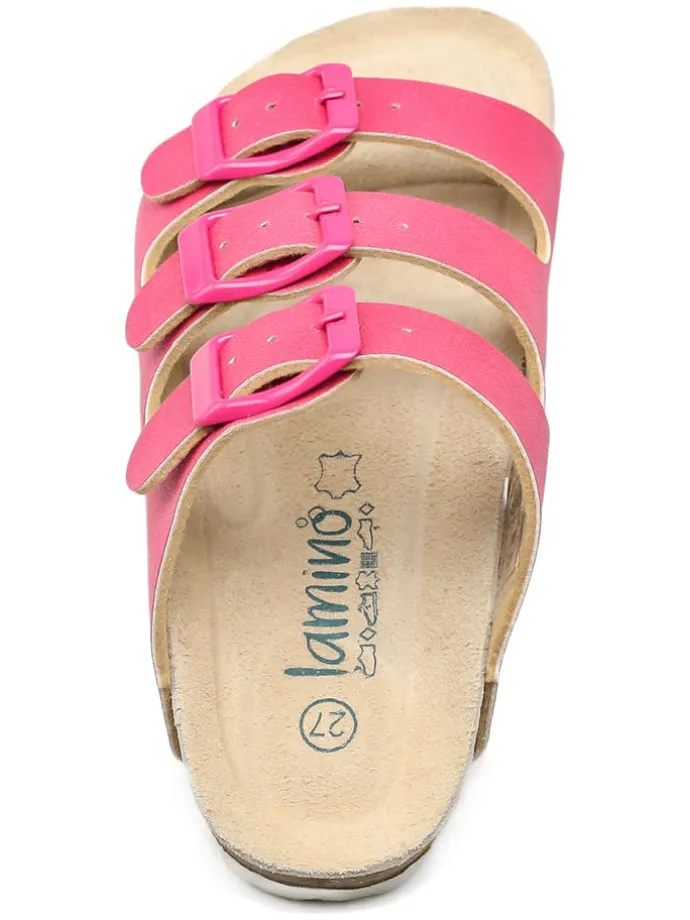Pantoletten in Pink