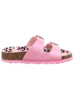 Pantoletten in Rosa