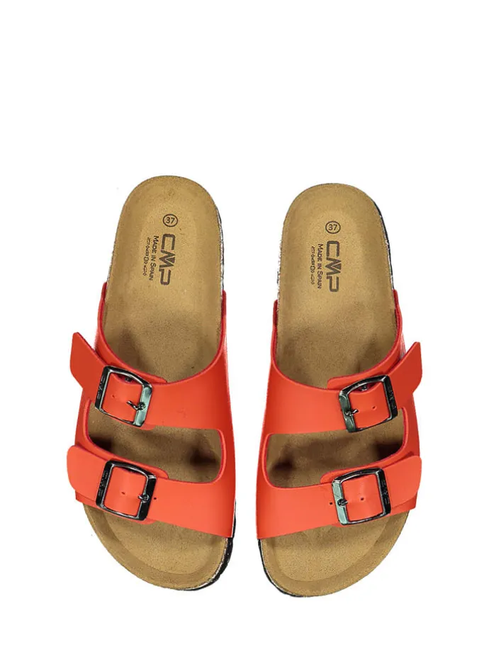 Pantoletten "Thalitha" in Orange
