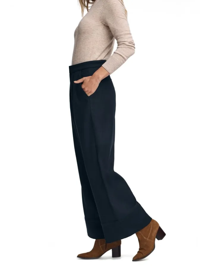 Pants in Navy Blau