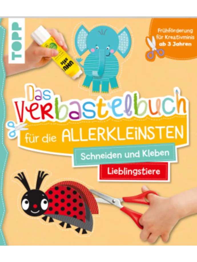 Papeterie/PBS - Das Verbastelbuch für die Allerkleinsten. Schneiden und Kl