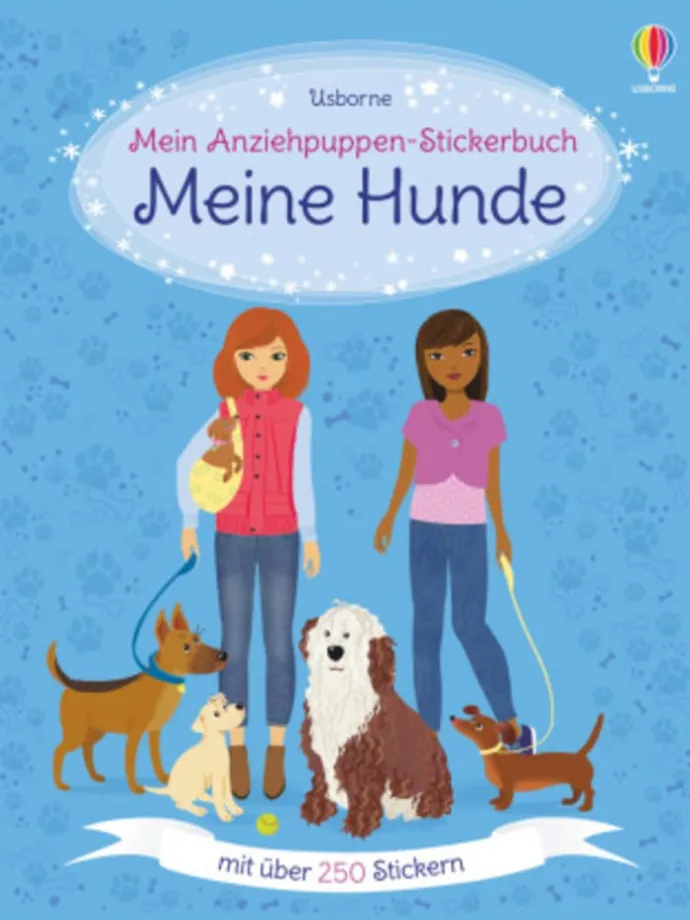 Papeterie/PBS - Mein Anziehpuppen-Stickerbuch: Meine Hunde