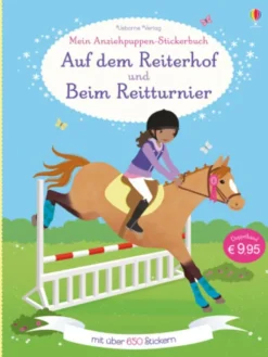 Papeterie/PBS - Mein großes Anziehpuppen-Stickerbuch: Auf dem Reiterhof u