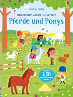 Papeterie/PBS - Mein Immer-wieder-Stickerbuch: Pferde und Ponys