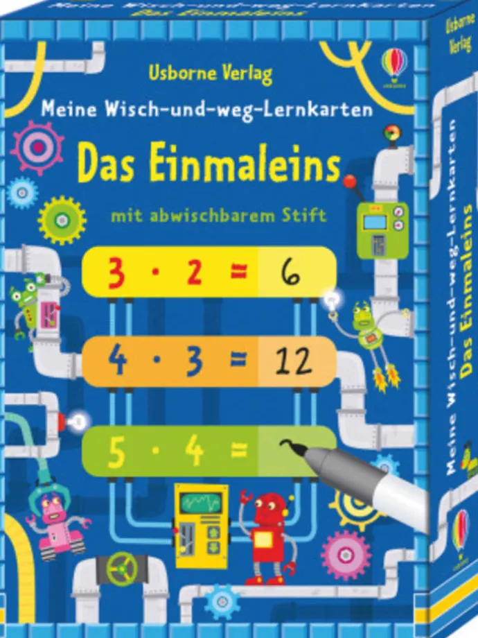 Papeterie/PBS - Meine Wisch-und-weg-Lernkarten: Das Einmaleins