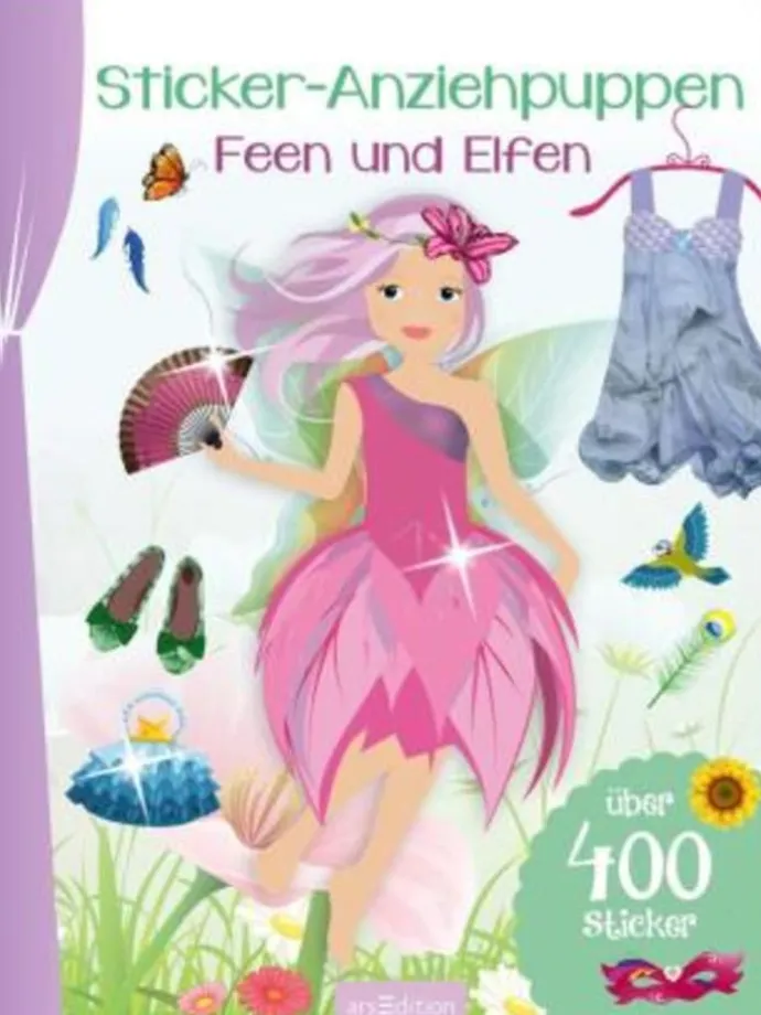 Papeterie/PBS - Sticker-Anziehpuppen - Feen und Elfen