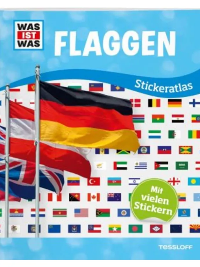 Papeterie/PBS - WAS IST WAS Sticker-Atlas Flaggen