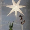 Papierstern "Sensy Star" in Creme - Ø 70 cm