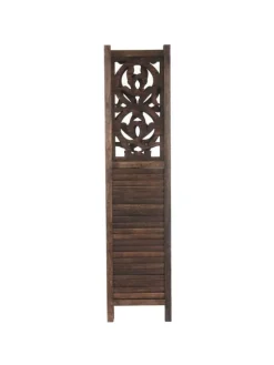 Paravant Izmir mit Ornamente, 170x161x2cm, braun