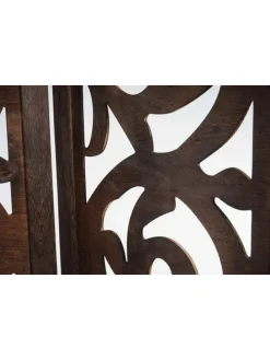Paravant Izmir mit Ornamente, 170x241x2cm, braun