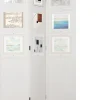 Paravent 170 x 121cm in Weiß