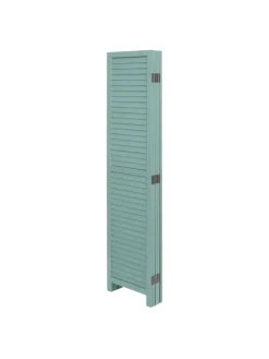 Paravent C30 im Shabby-Look, Grün