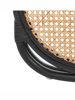 Paravent CORTONA in /Braun/Schwarz - (W) 118 x (H) 180 x (L) 3 cm