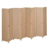 Paravent in Natur - (B)320 x (H)170cm