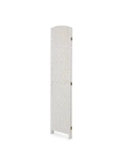 Paravent in Weiß - (B)120 x (H)170 cm
