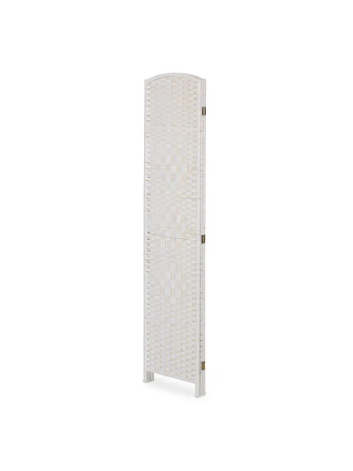 Paravent in Weiß - (B)120 x (H)170 cm