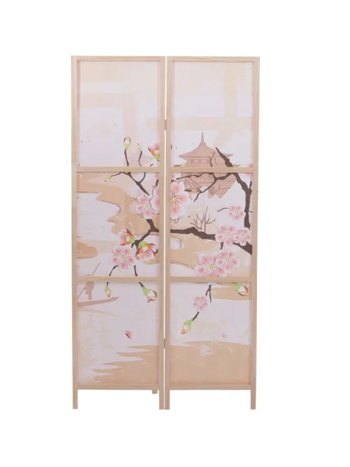 Paravent O70 Naturmotive 170x137cm, Kirschblüten