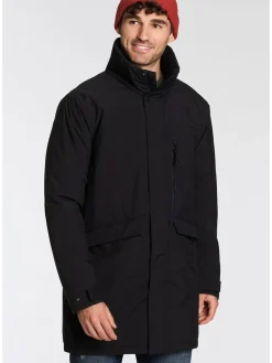 Parka "Agara" in Schwarz in Schwarz