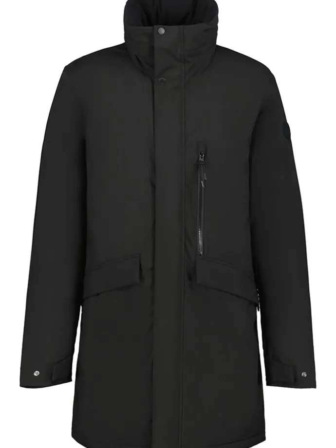 Parka "Agara" in Schwarz in Schwarz