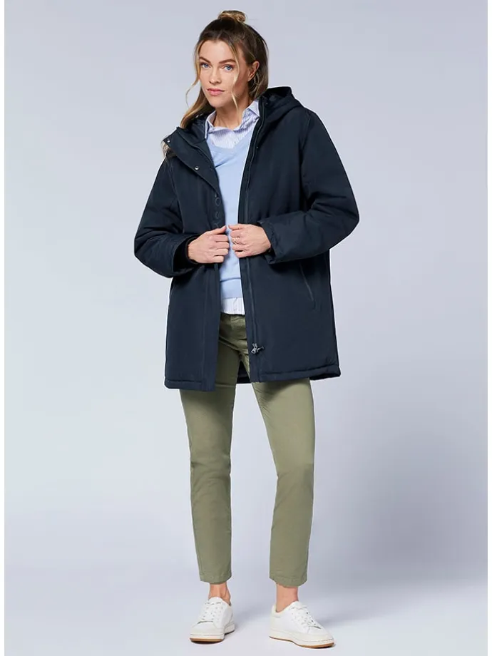Parka in Dunkelblau