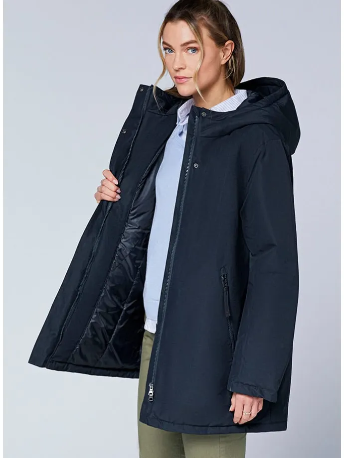 Parka in Dunkelblau
