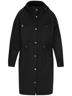 Parka in Schwarz