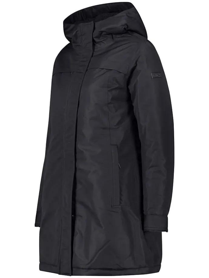 Parka in Schwarz