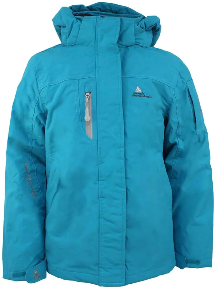 Parka in Türkis